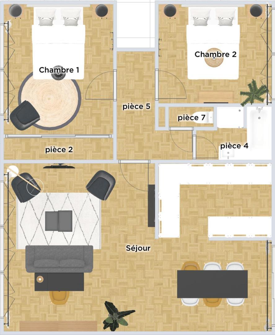 Functional 2 Bedroom Apartment Lille Ngoại thất bức ảnh
